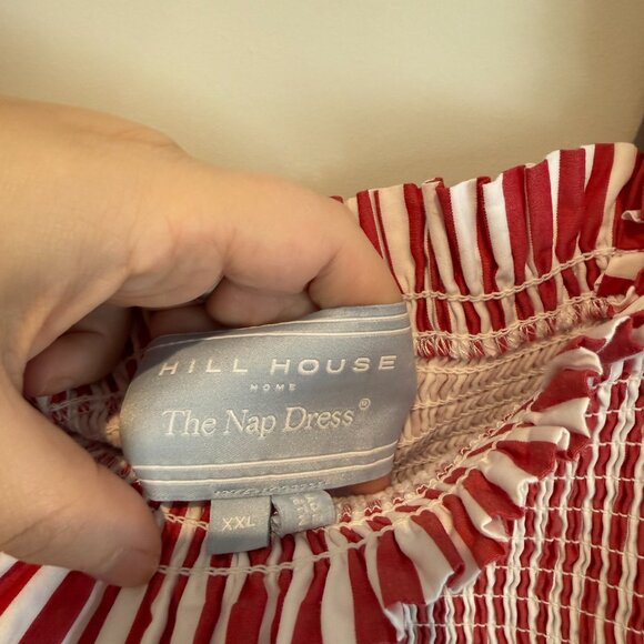 The Elizabeth Nap Dress - Cherry Stripe Cherry Stripe / XXL - Picture 4 of 4